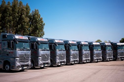 TKW Cargo aumenta frota Mercedes-Benz Trucks com Soc. Com. C. Santos - São oito unidades Mercedes-Benz Actros
