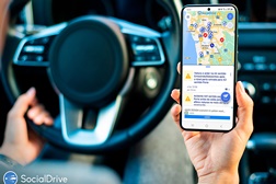 A aplicação de condutores SocialDrive chega a Portugal - Alertas de tráfego com a colaboração de todos