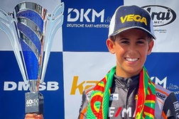 Seabra brilha com novo Pódio - Reforçou a liderança do Campeonato Rookie Alemão