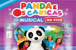 Mais de 50 mil pessoas viram o Musical do Panda e os Caricas