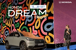 Honda DREAM DAYS: ofertas exclusivas até 6500 euros - Uma nova edição a decorrer de 13 a 20 de setembro