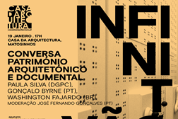 Conversa "Património arquitetónico e documental" na Casa da Arquitectura