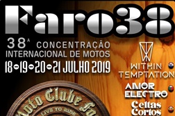 Programa da 38ª edição da Concentração Internacional de Motos de Faro 2019
