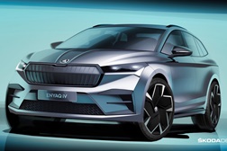 ŠKODA revela alguns detalhes do novo modelo ENYAQ iV - Este será o 1º veículo puramente elétrico da marca