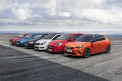 Sexto capítulo Opel Corsa inicia-se em setembro - Três níveis de equipamento e quatro motores