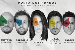 Portátil, o espetáculo do Porta dos Fundos, regressa a Portugal - Desta vez com a atriz sensação do coletivo, Luciana Paes