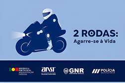 Campanha da ANSR 2 Rodas – Agarre-se à vida, começa hoje e vai até dia 14