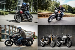 Novas Triumph para 2016: Bonneville Street Twin, Bonneville T120 e Thruxton