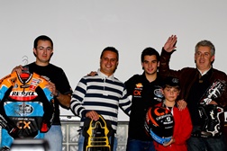 Miguel Oliveira celebrou época de 2012 em jantar com os fãs