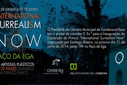 Exposição de pintura “International Surrealism Now” em Condeixa-a-Nova