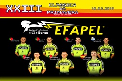EFAPEL vai pedalar para vencer a XXIII Clássica da Primavera