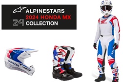 Coleção Alpinestars MX Honda 2024