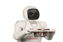 O mais recente ASIMO, o Robot Humanóide da Honda,  faz a sua estreia na Europa