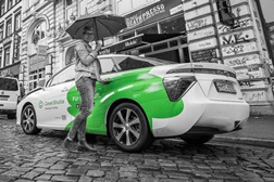 Toyota Mirai a hidrogénio com 2 milhões de quilómetros percorridos - Parceria no hidrogénio entre a Toyota e a CleverShuttle