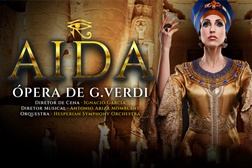 Aida, de Giuseppe Verdi, regressa a Portugal em Maio - Uma das óperas mais emblemáticas de sempre 