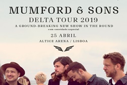 Mumford & Sons apresentam concerto 360º na Altice Arena - Lisboa
