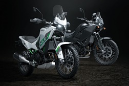 Nova Kawasaki KLE 500 - Em modo Rally