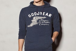 Marca Goodyear chega às lojas de roupa