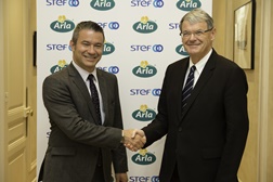 ARLA FOODS confia à STEF o transporte e a logística dos seus produtos alimentares frescos