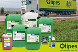 Lubrificantes Olipes maximizam a eficiência e a rentabilidade dos veículos industriais - Uma gama integral de produtos e serviços