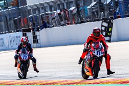 SSP 2023, Aragón - Bulega à frente em ambas - Huertas segundo de manhã, Carica à tarde 