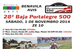 28.ª Baja Portalegre 500 vai passar por Avis