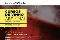 Cursos de Vinho da Escola EV by Teka - Novas datas