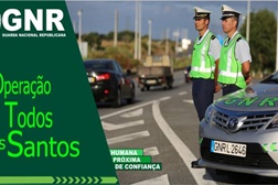 Operação "Todos os Santos" da GNR na estrada este fim-de-semana