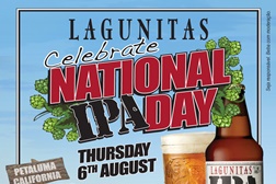 Dia Internacional da IPA: Na compra de uma IPA, a Lagunitas oferece a segunda