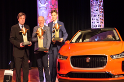 JAGUAR I-PACE – Vence com 3 prémios - Entre os quais o Carro do ano nos World Car Awards