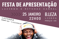Luzingo e Ritchaz Cabral ao vivo no B.Leza