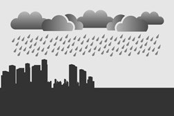Tempo de 12 a 18 Outubro - Chuva e Vento Forte com muito desnorte