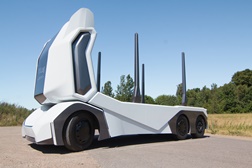 T-Log - Um camião “transformer” para transportar madeira ... autónomo e elétrico