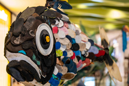 Lixo recolhido nas praias é arte no Oeiras Parque - Exposição “Art From The Sea” até 22 de outubro