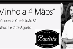 “O Minho a 4 Mãos” – João Sá no “Baptista” em Caminha