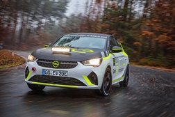 Opel já desenvolve o Corsa elétrico para ralis - Para a competição ADAC Opel e-Rally Cup