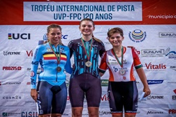 Pódio Omnium Feminino