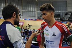 Trio português compete pelos pontos na Taça do Mundo de Pista
