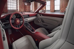 Elegante interior em pele bicolor da Porsche Exclusive Manufaktur - Exclusividade para o 911