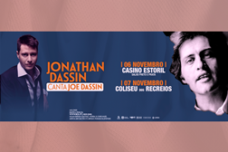 “Jonathan Dassin canta Joe Dassin" com mais uma data confirmada - Também no Coliseu dos Recreios a 7 de novembro