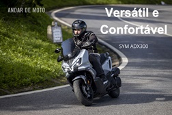 Teste SYM ADX300 - Versátil e Confortável