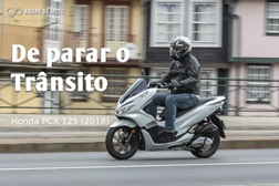 Teste Honda PCX 125 (2018) - De parar o trânsito