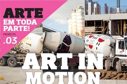 ART'IN'MOTION: Betoneiras transformads em arte pública