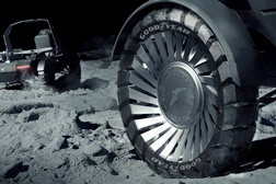 Goodyear com a Lockheed e GM na mobilidade lunar - Aproveitar a sua avançada tecnologia de pneus sem ar