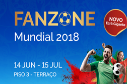Palácio do Gelo Shopping com "fanzone" de apoio à seleção portuguesa no Mundial 2018