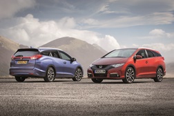 Nova carrinha Civic Tourer já chegou ao mercado português. A partir de 25.900€ - Nova carrinha Civic Tourer está disponível em Portugal a partir do dia 8 de Fevereiro
