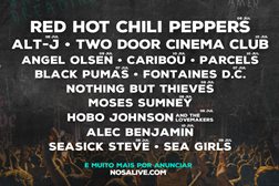 Red Hot Chili Peppers confirmados no NOS Alive'21