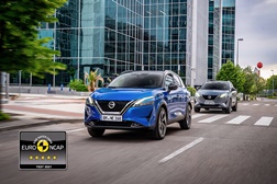 Melhor classificação Euro NCAP 2021 para novo Nissan Qashqai - Cinco estrelas ao abrigo do novo protocolo 2020-2022 