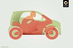 Pode um Smart ser comparado a uma moto?