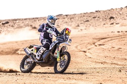 Dakar 2023, Etapa 6 - Benavides e Howes em dia Husqvarna - Buhler melhor português em 16º